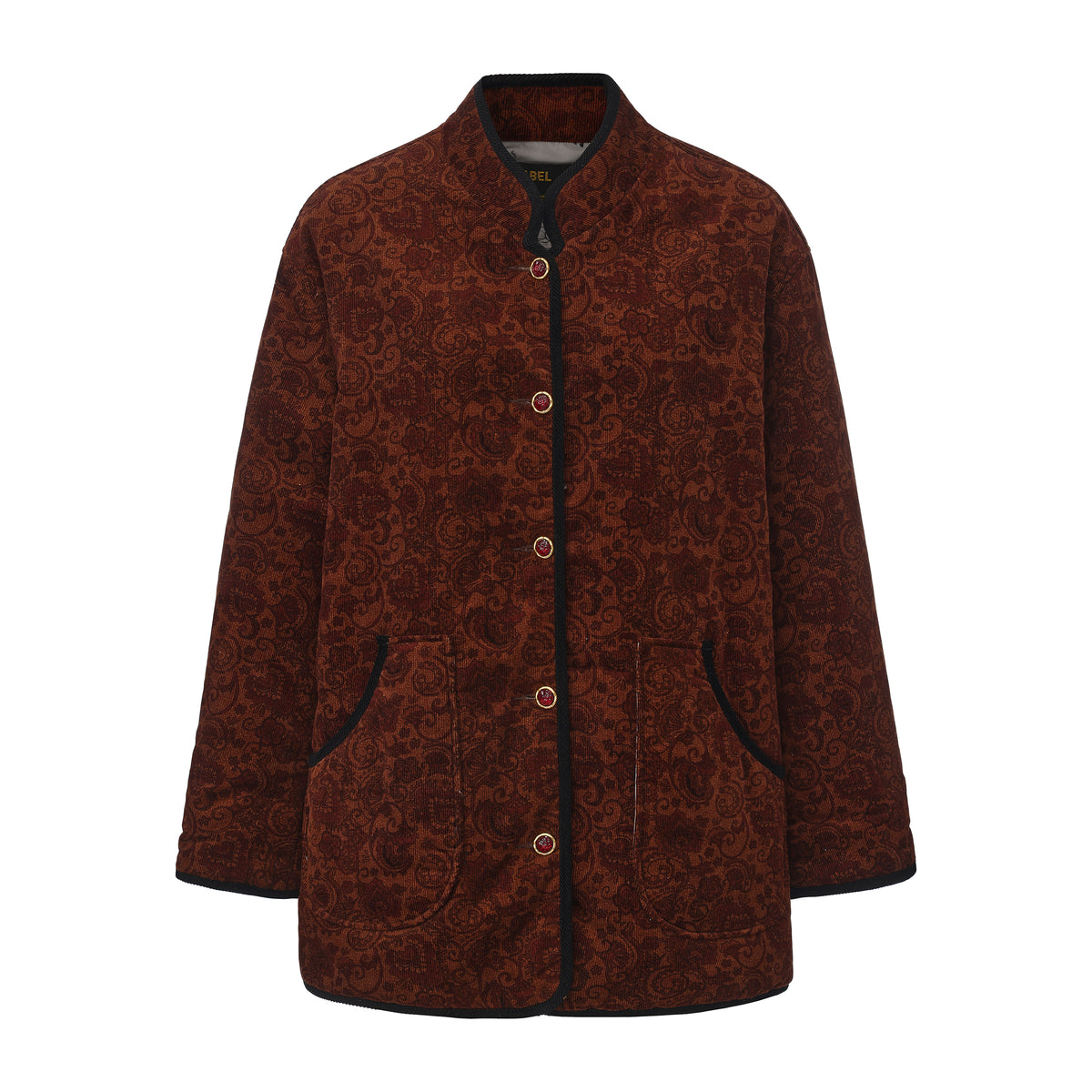 Reversible Printed Quilted Jacket 