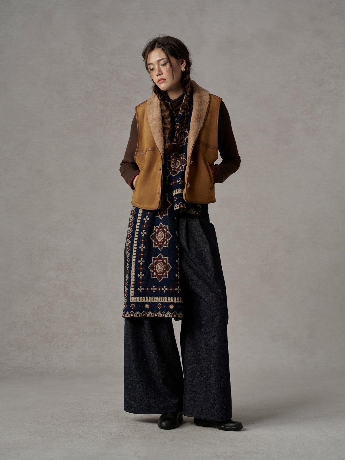 Shearling Vest