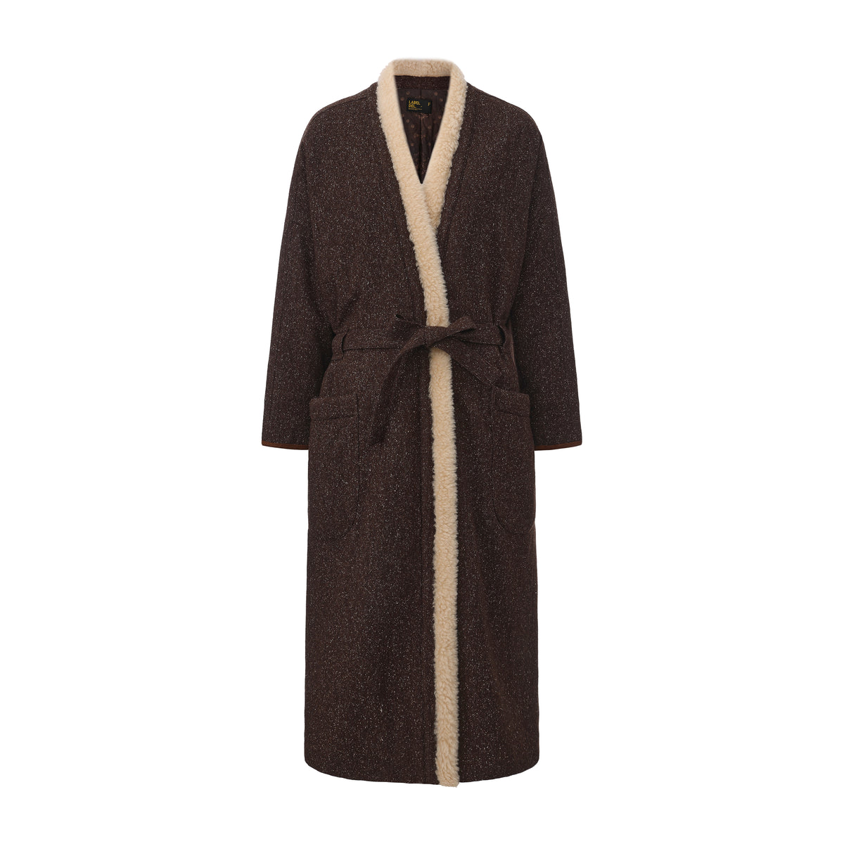 Reversible Wool Quilted Long Coat