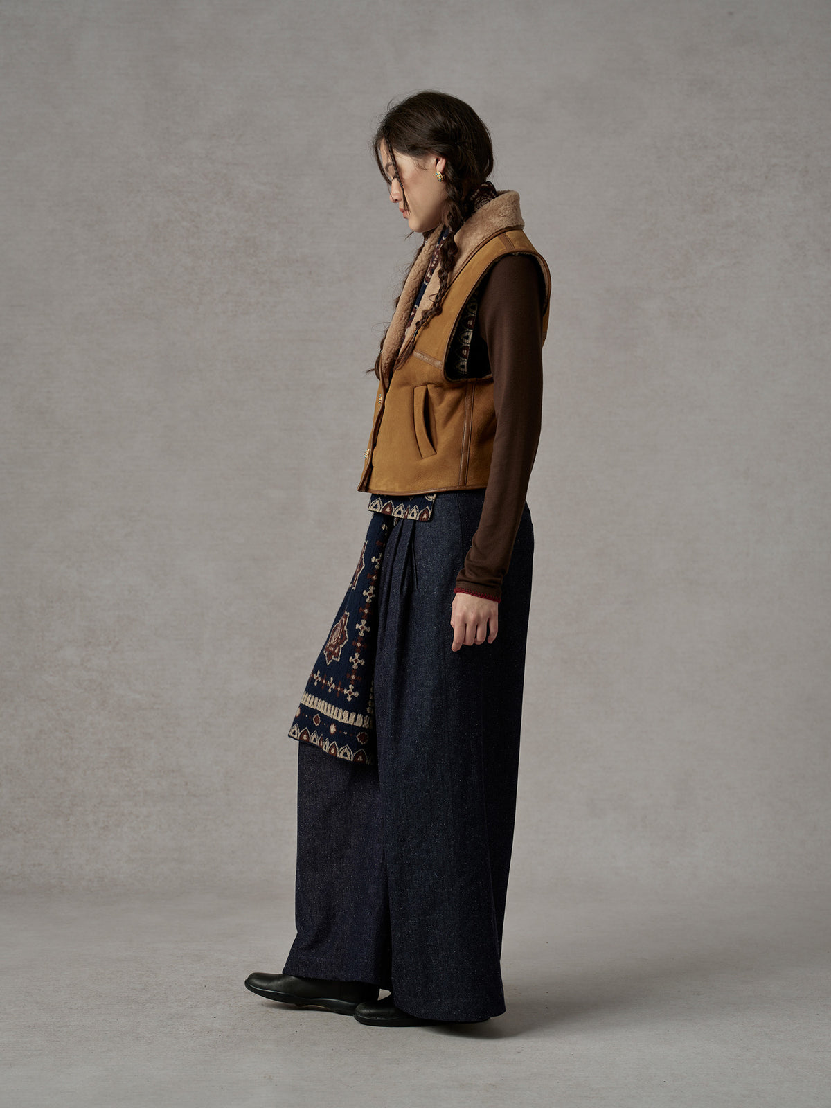 Shearling Vest