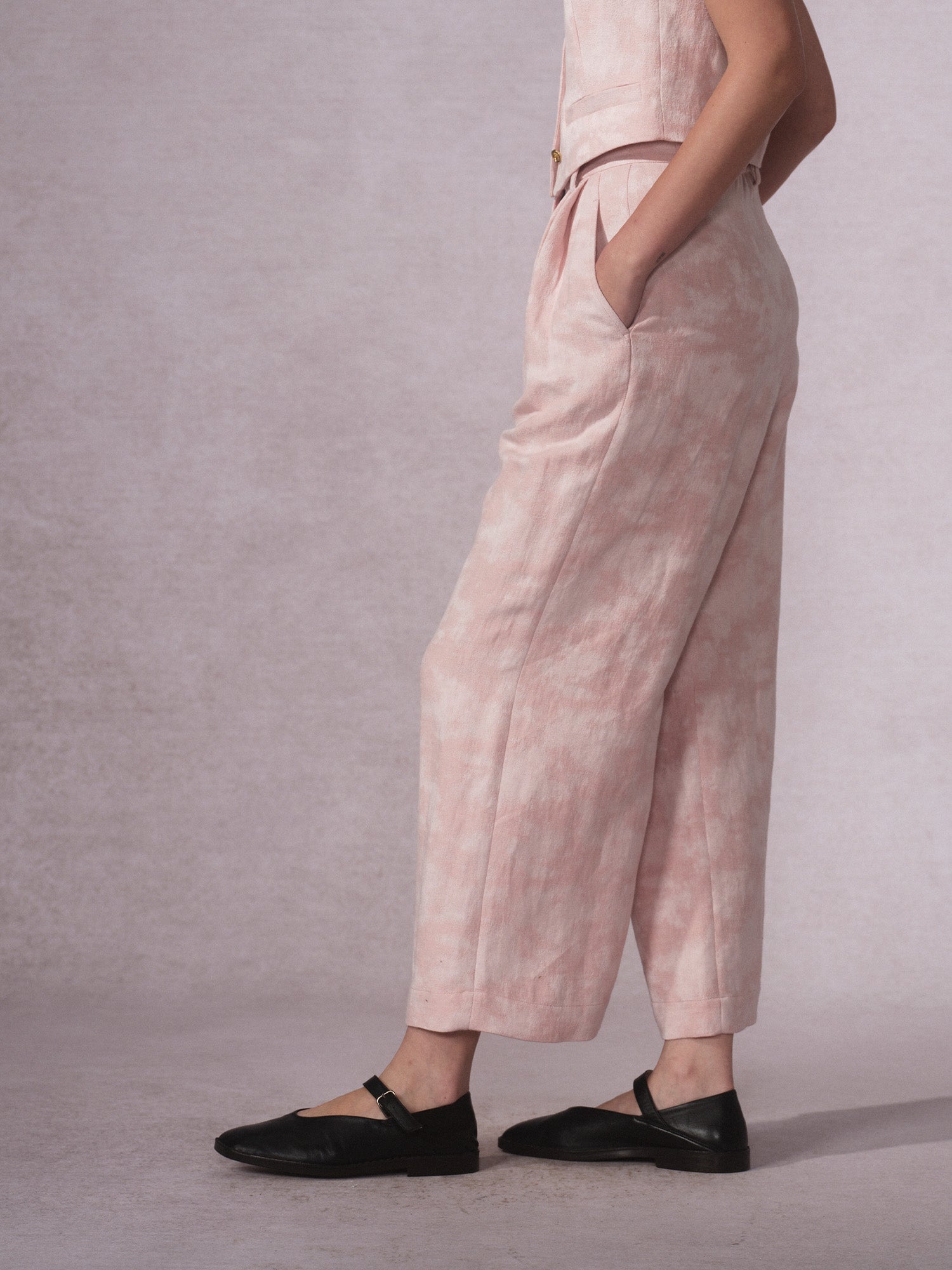 26SS 粉迷彩长裤1