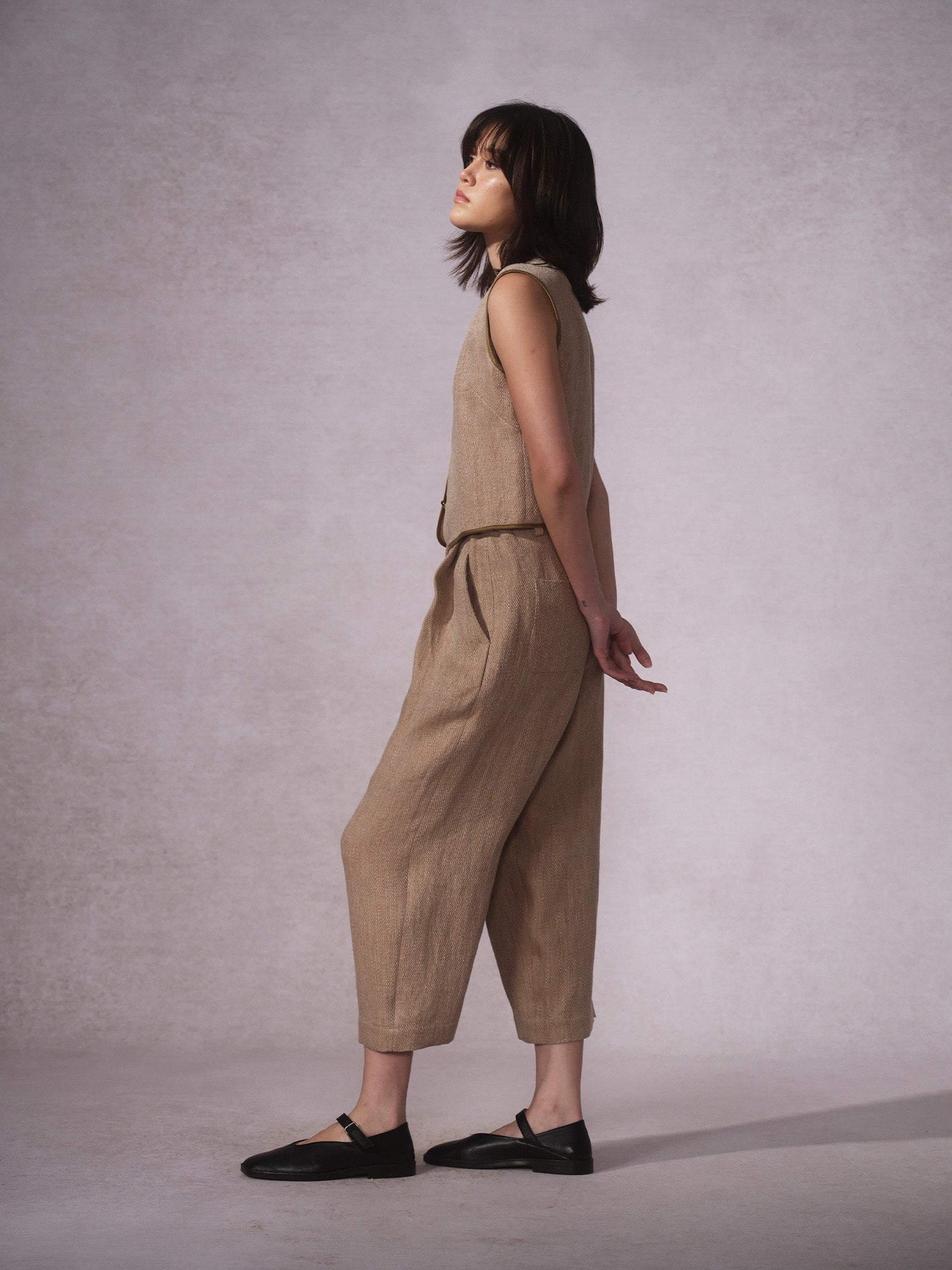 26SS 沉香黄麻马甲3