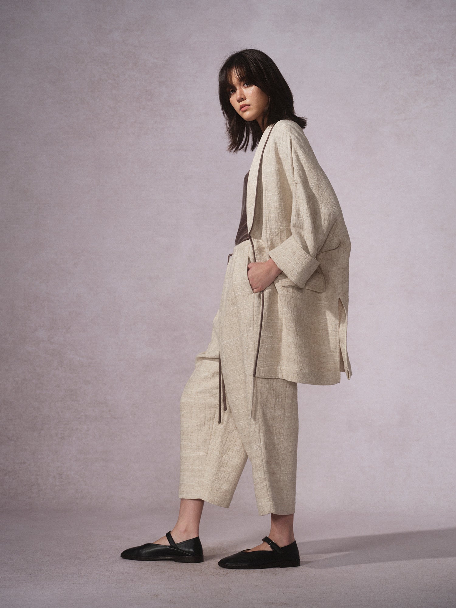 26SS 提花麻袍子2