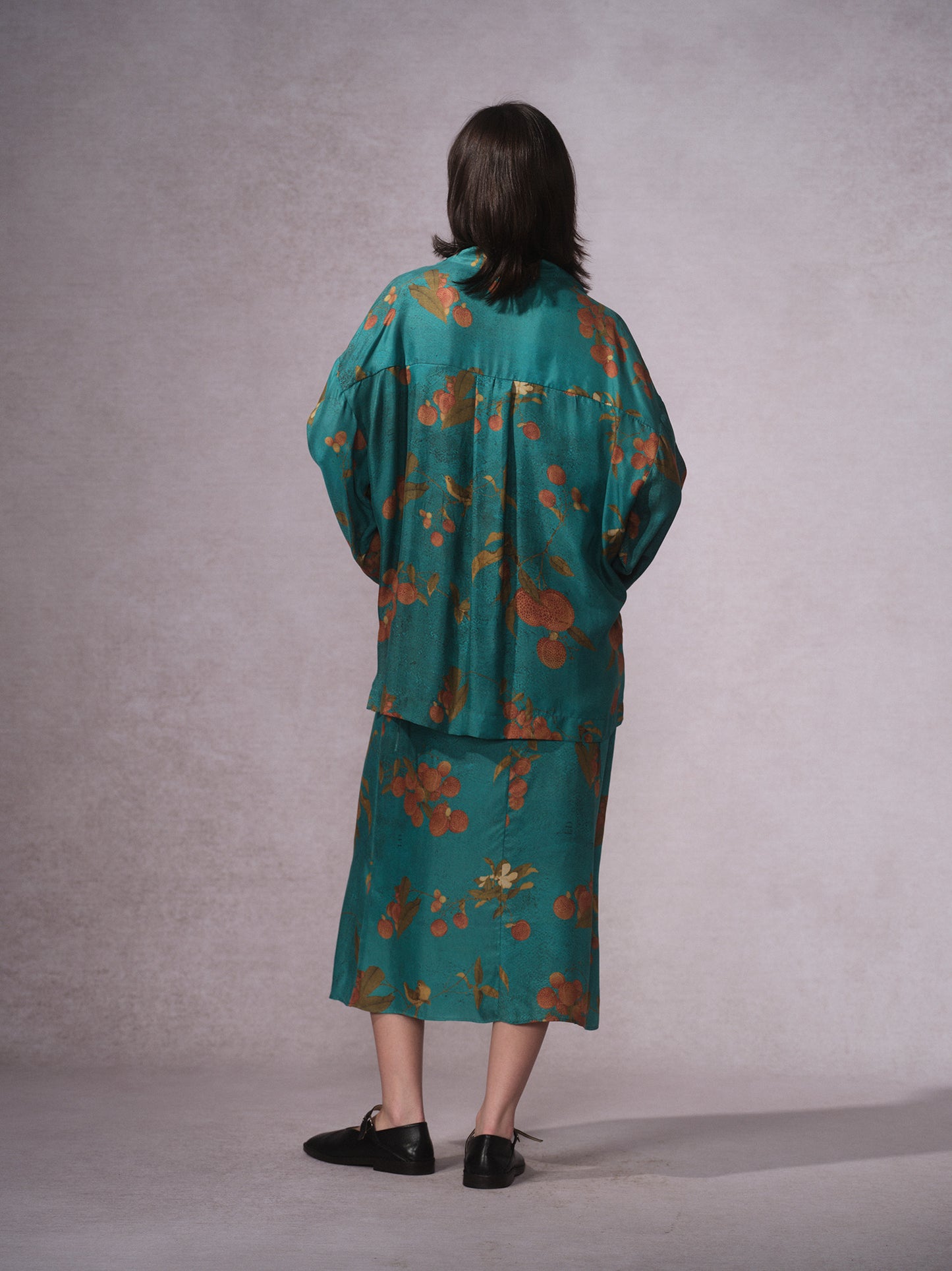 26SS 青荔枝印花铜氨道袍3