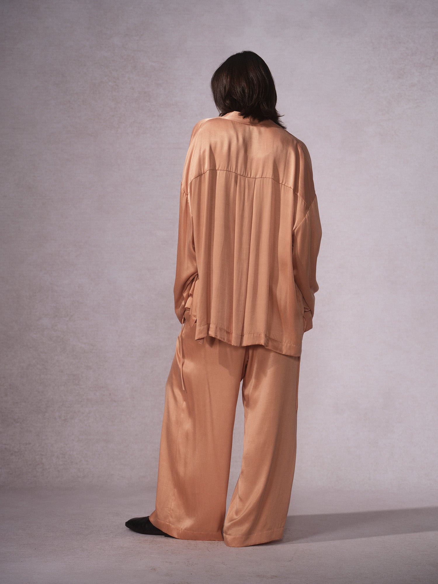 26SS 珊瑚粉铜氨棉道袍3