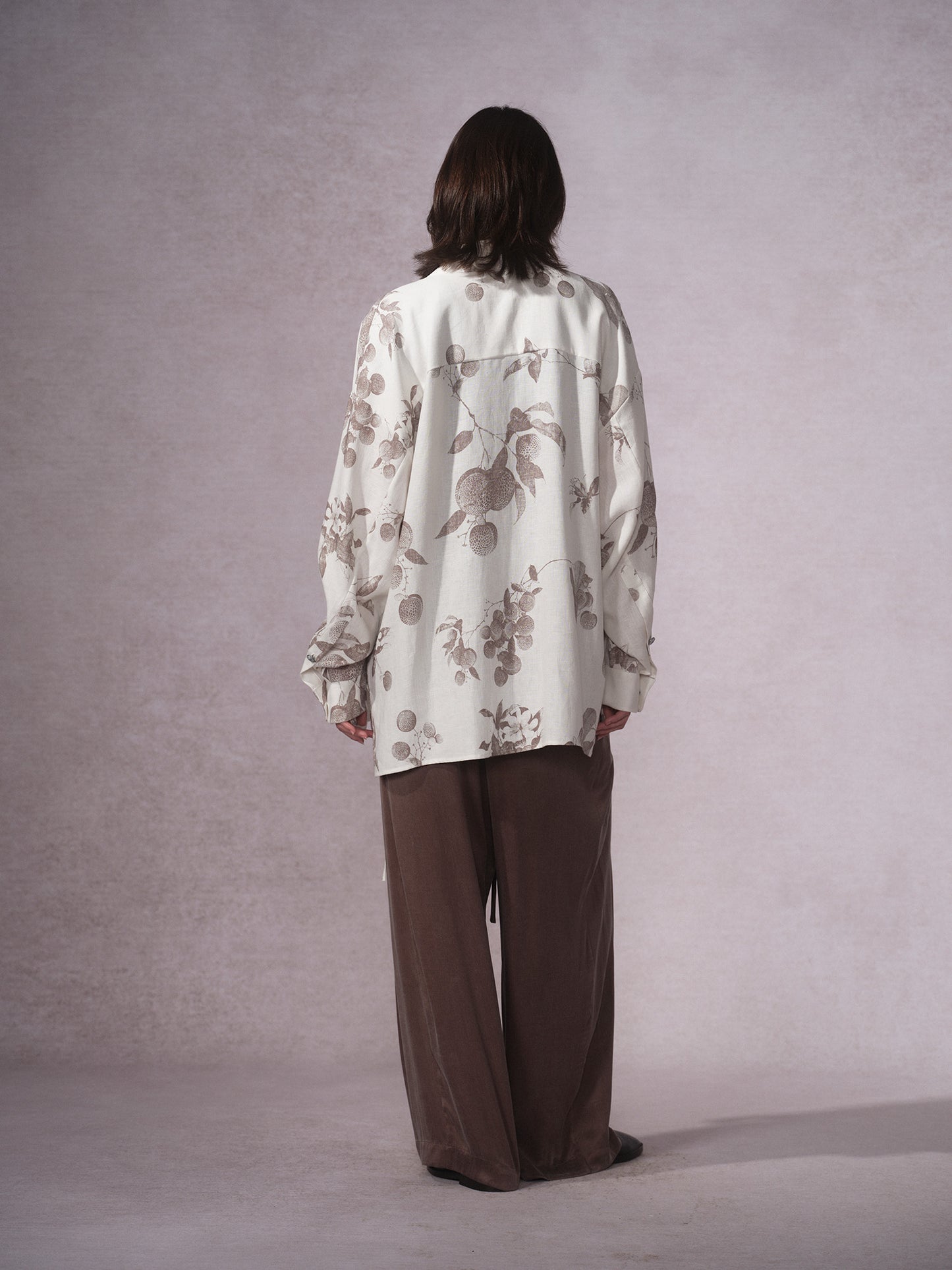 Linen Cotton Printed Kimono