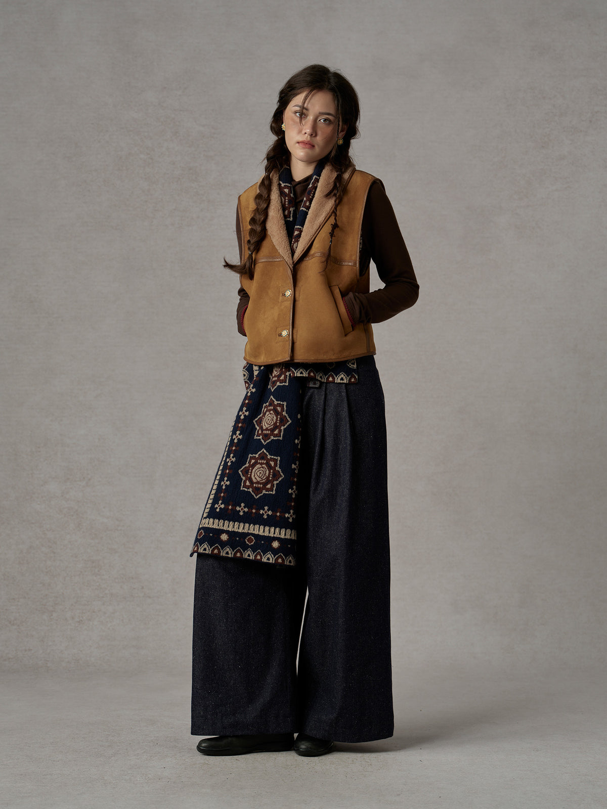 Shearling Vest
