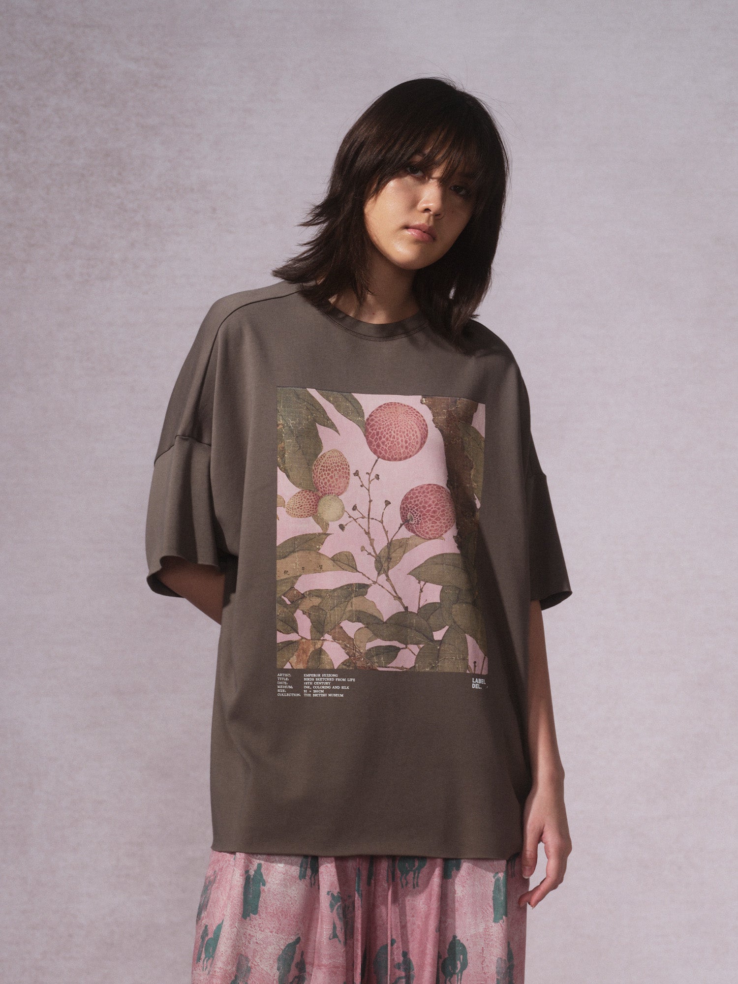 26SS 粉荔枝印花T恤0