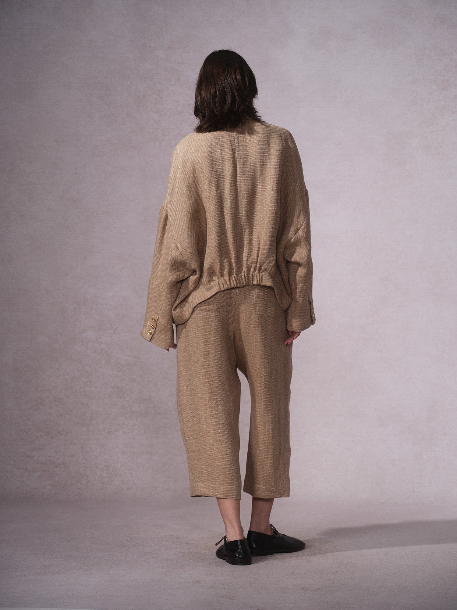26SS 沉香黄麻西装5