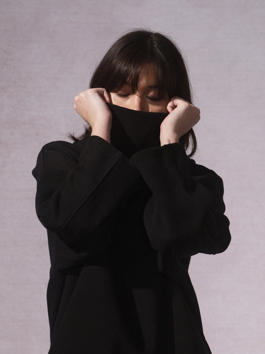 High-Neck Sweatshirt