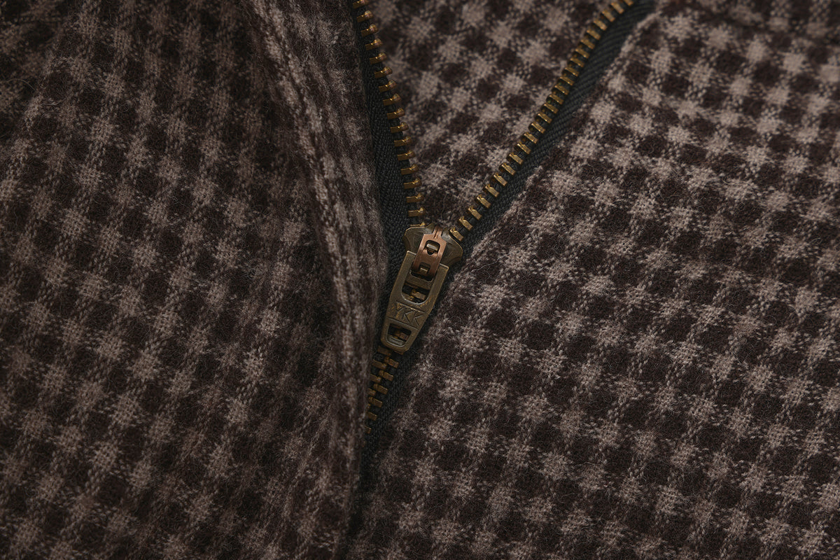Plaid Wool Trousers