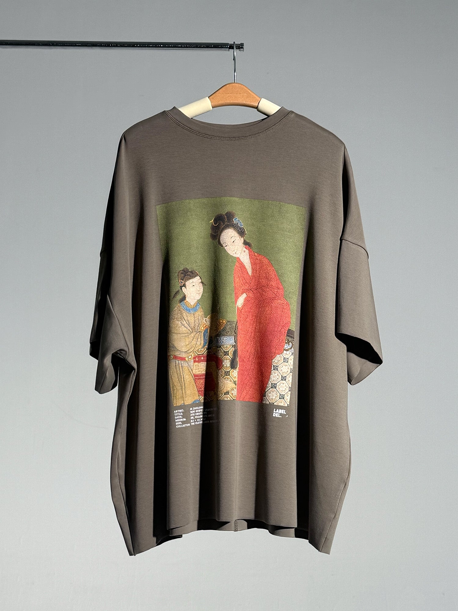 26SS 绿贵妃印花T恤白底图