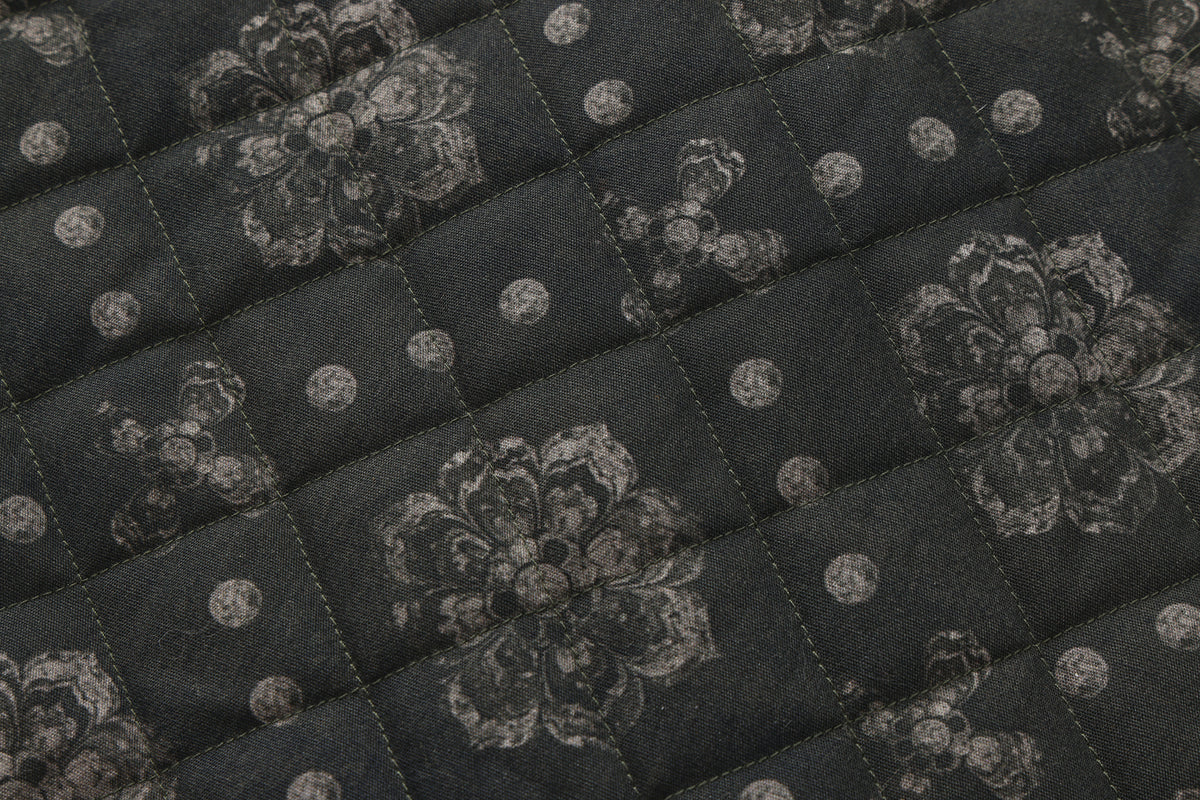 Reversible Printed Quilted Vest