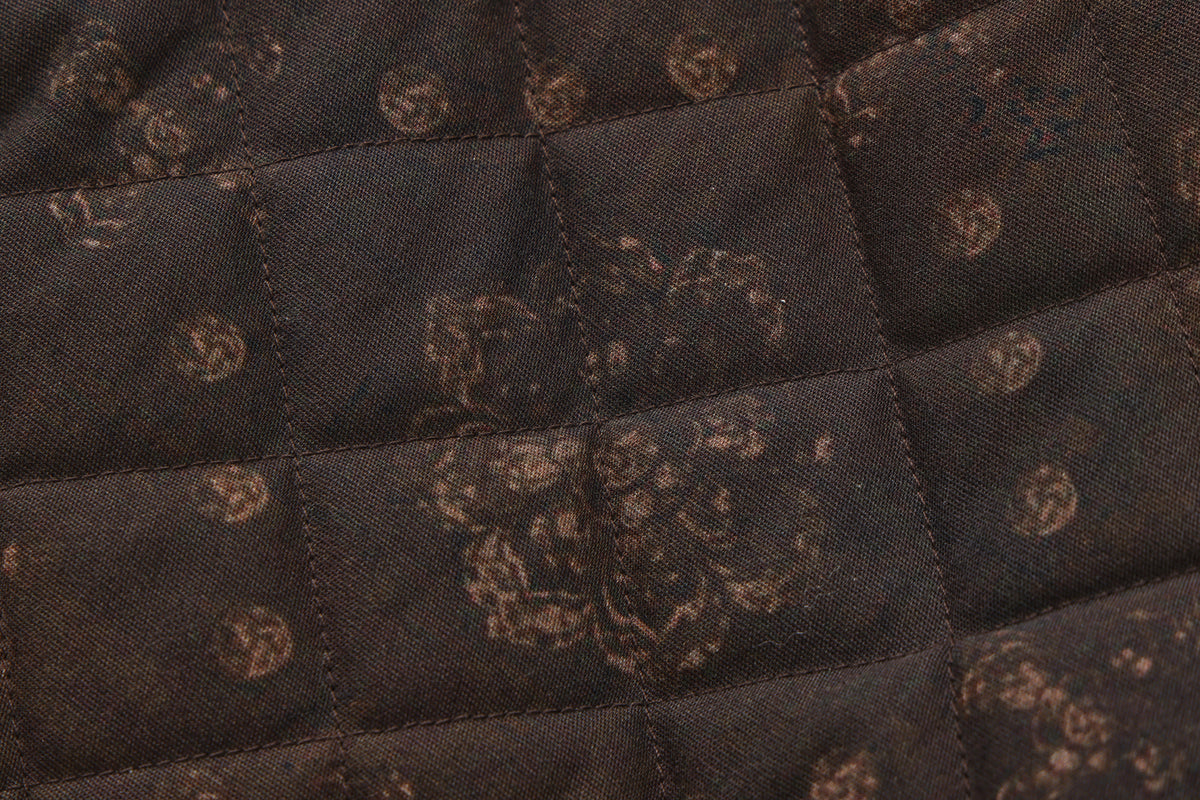 Reversible Printed Quilted Jacket 