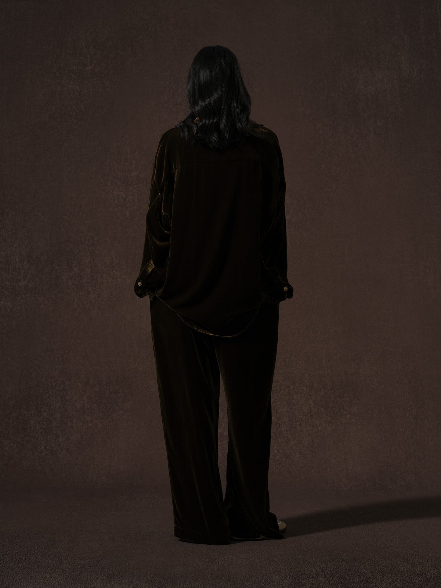 LABELDEL 25AW咖金丝绒衬衫 长裤3