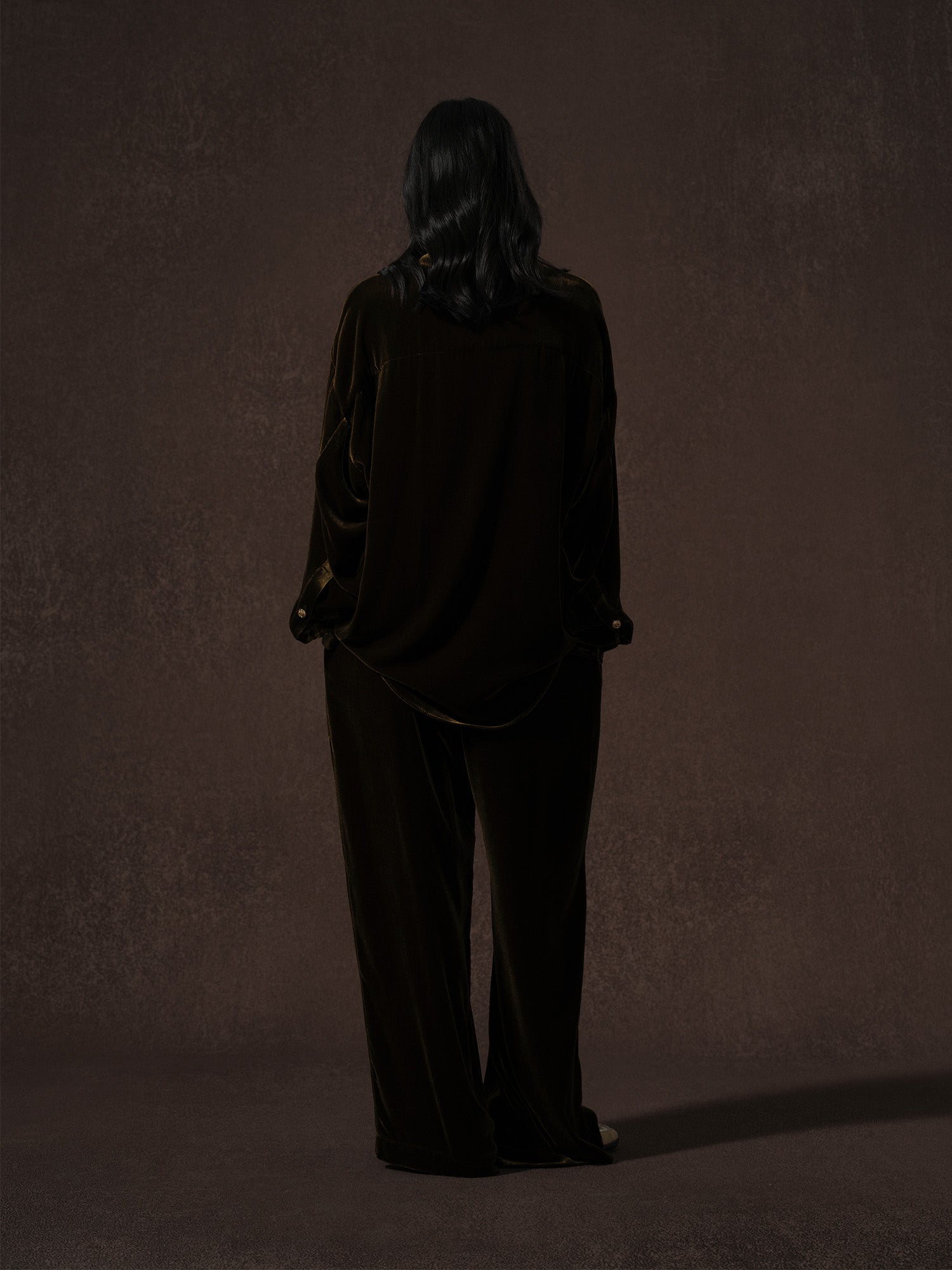 LABELDEL 25AW咖金丝绒衬衫 长裤3