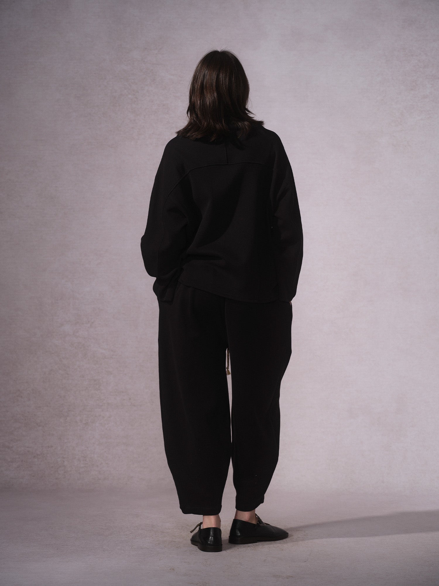 LABELDEL 25AW黑色高领卫衣 卫裤4