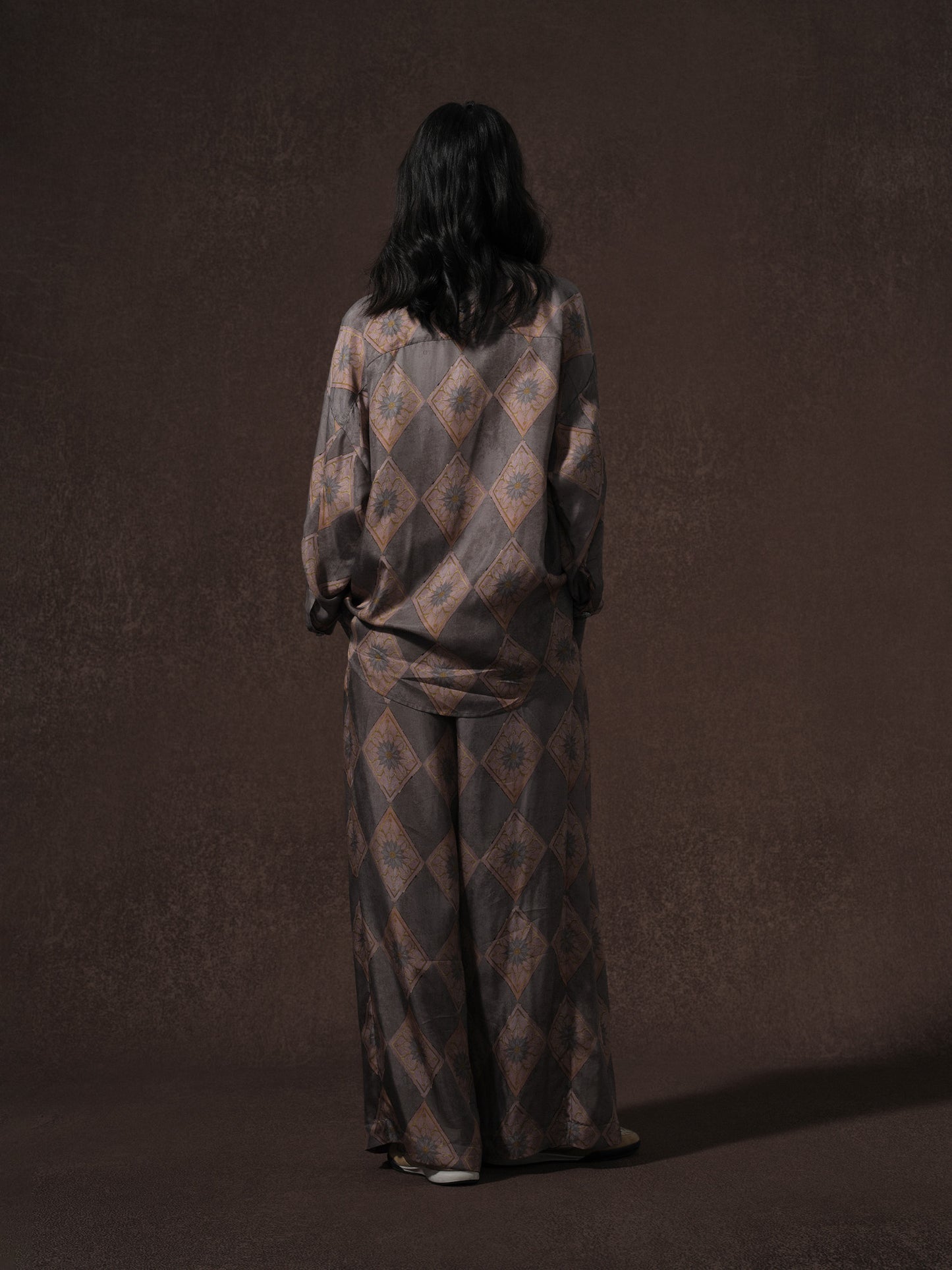 25AW唐纹印花铜氨衬衫和裤子3