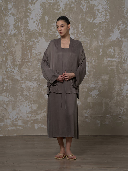 LABELDEL 25SS青灰铜氨道袍1