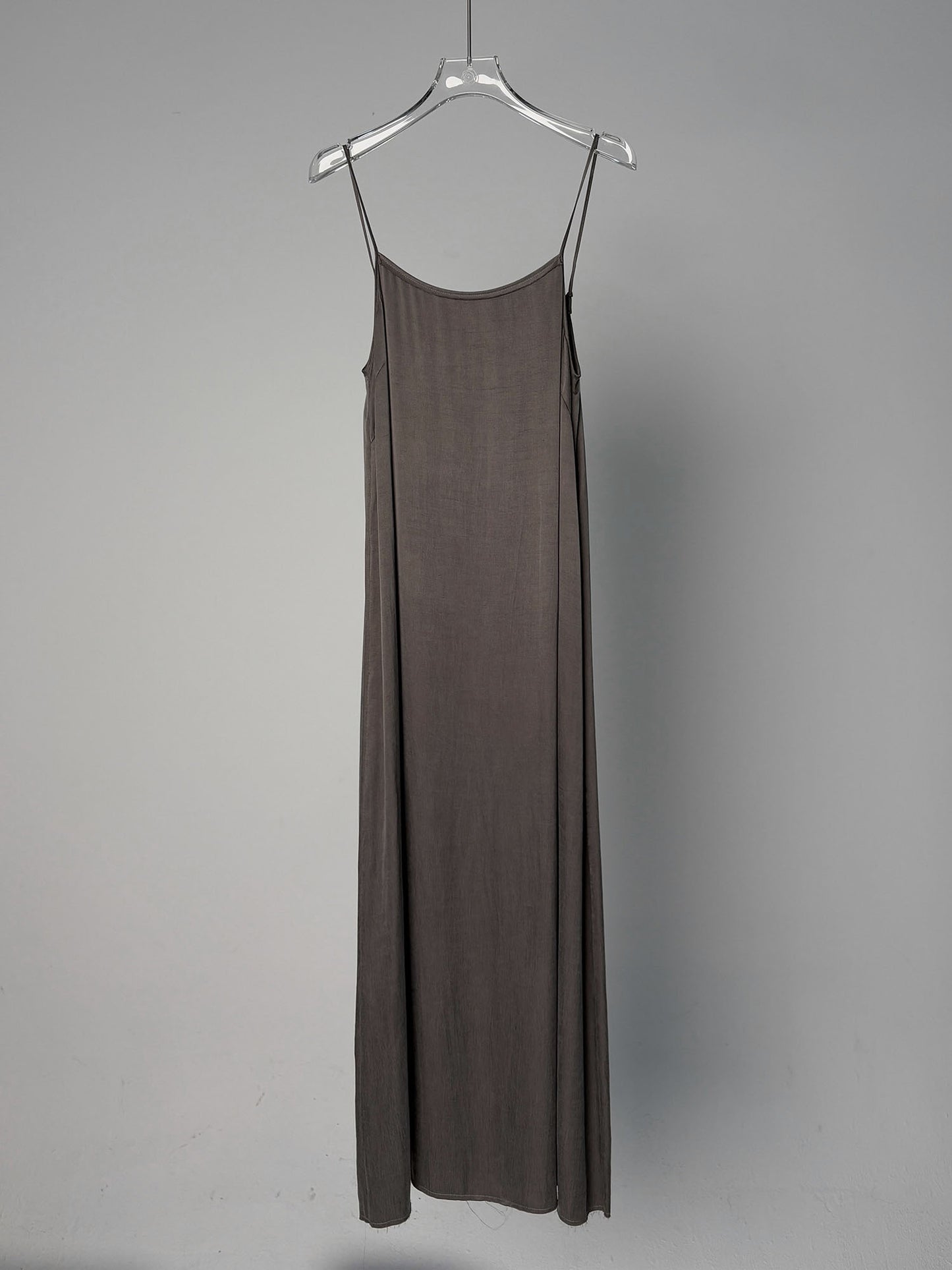 LABELDEL 25SS青灰铜氨连衣裙白底图