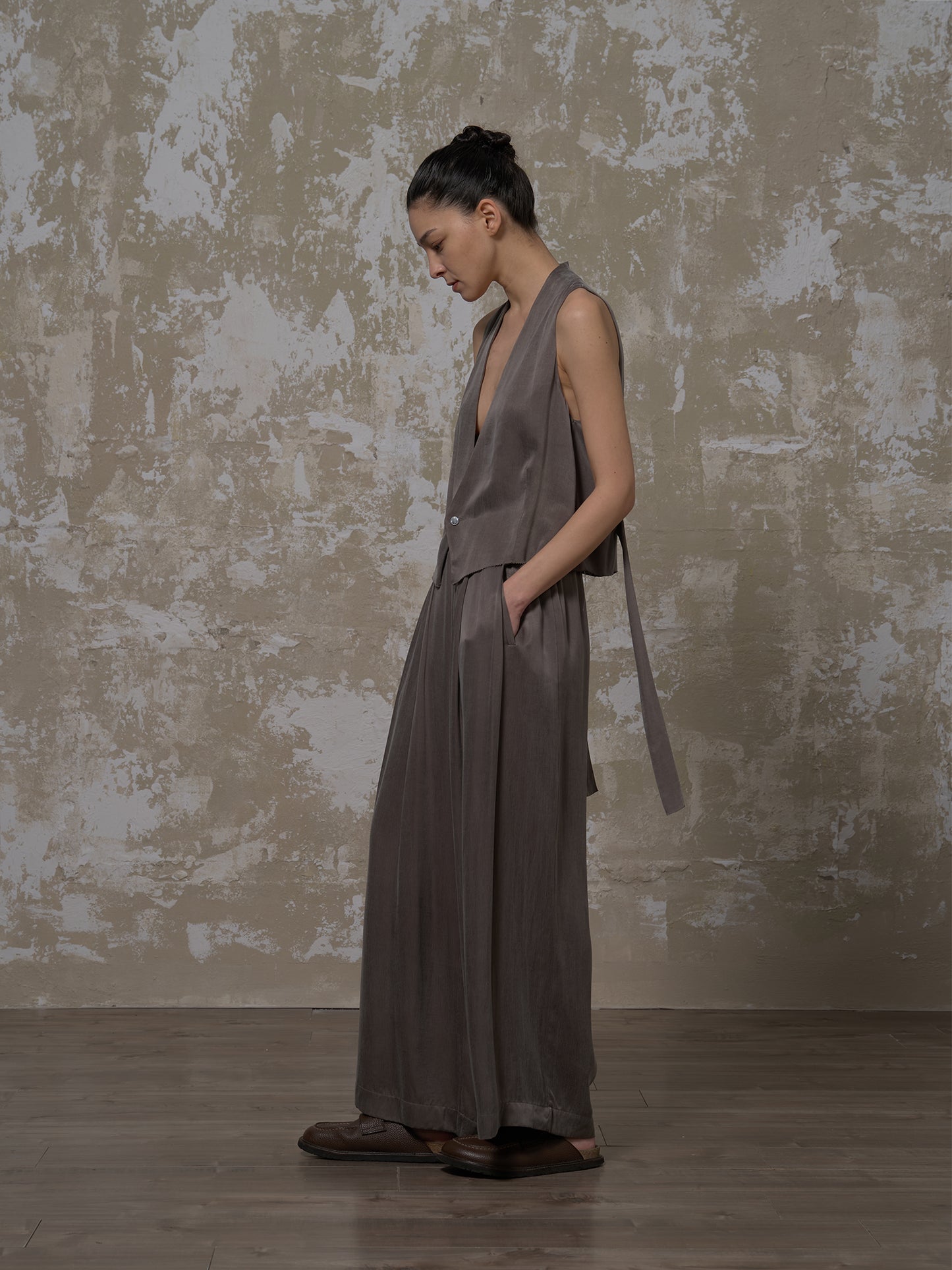 LABELDEL 25SS青灰铜氨马甲2