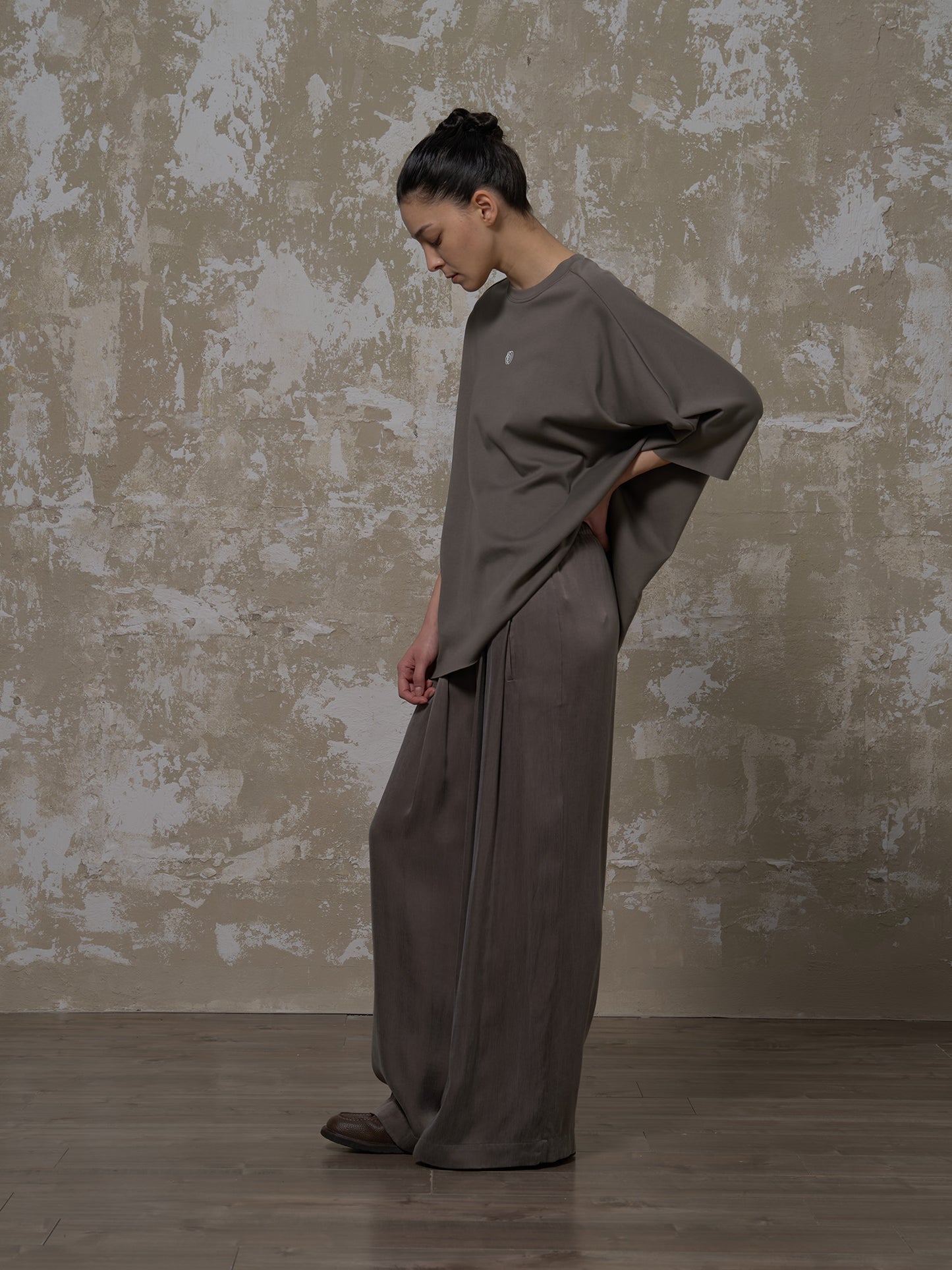 LABELDEL 25SS青灰小花T恤2