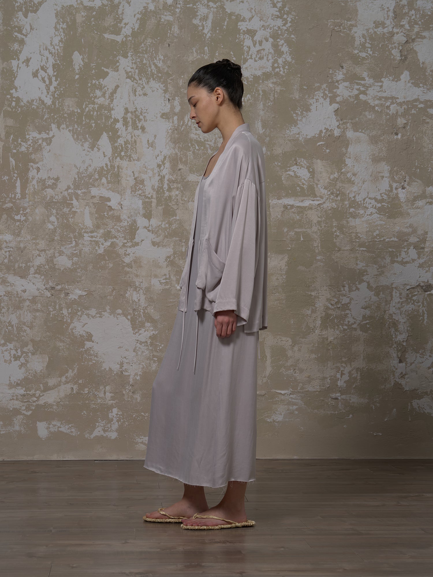 LABELDEL 25SS银灰铜氨道袍2