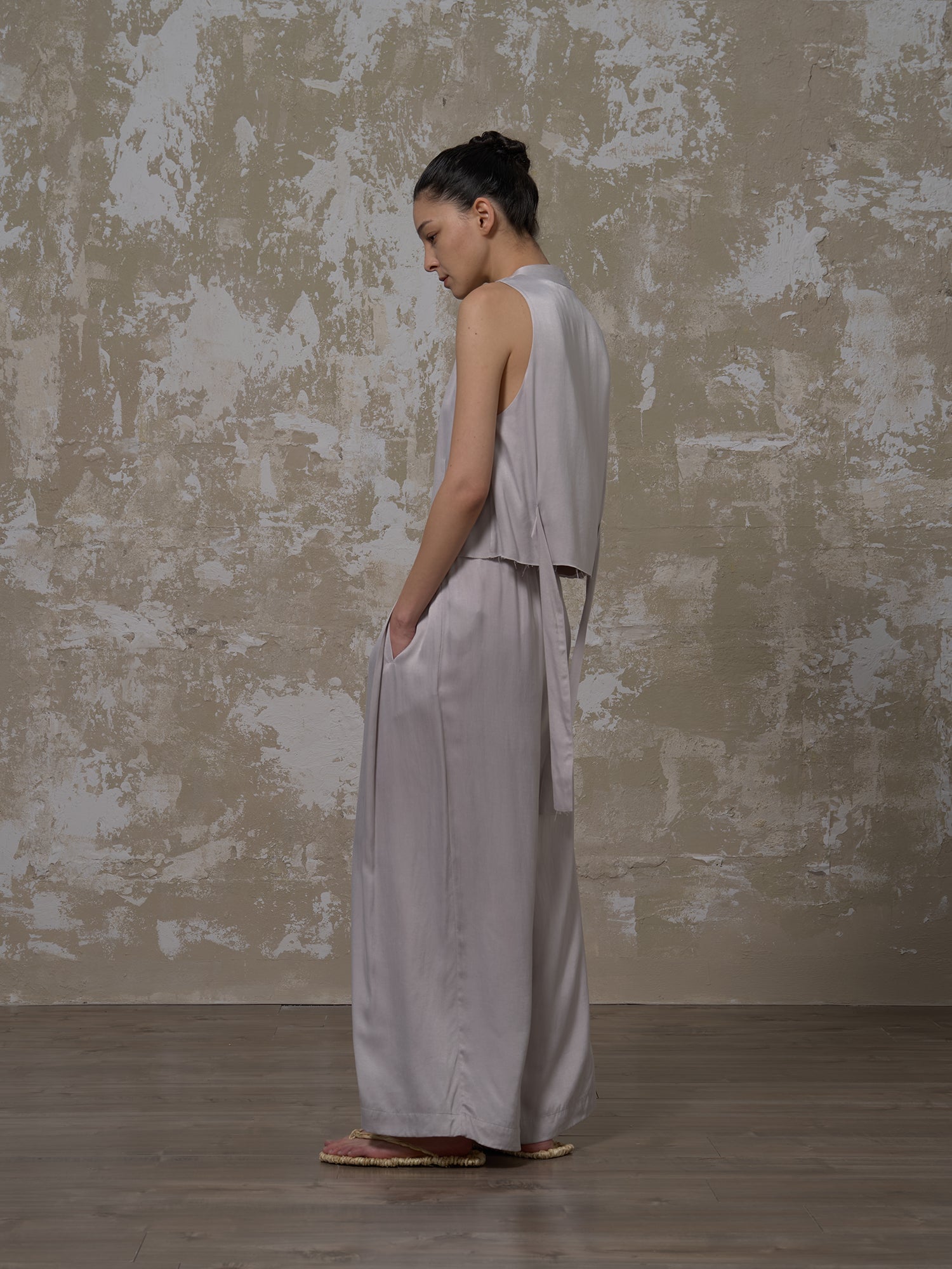 LABELDEL 25SS银灰铜氨马甲2