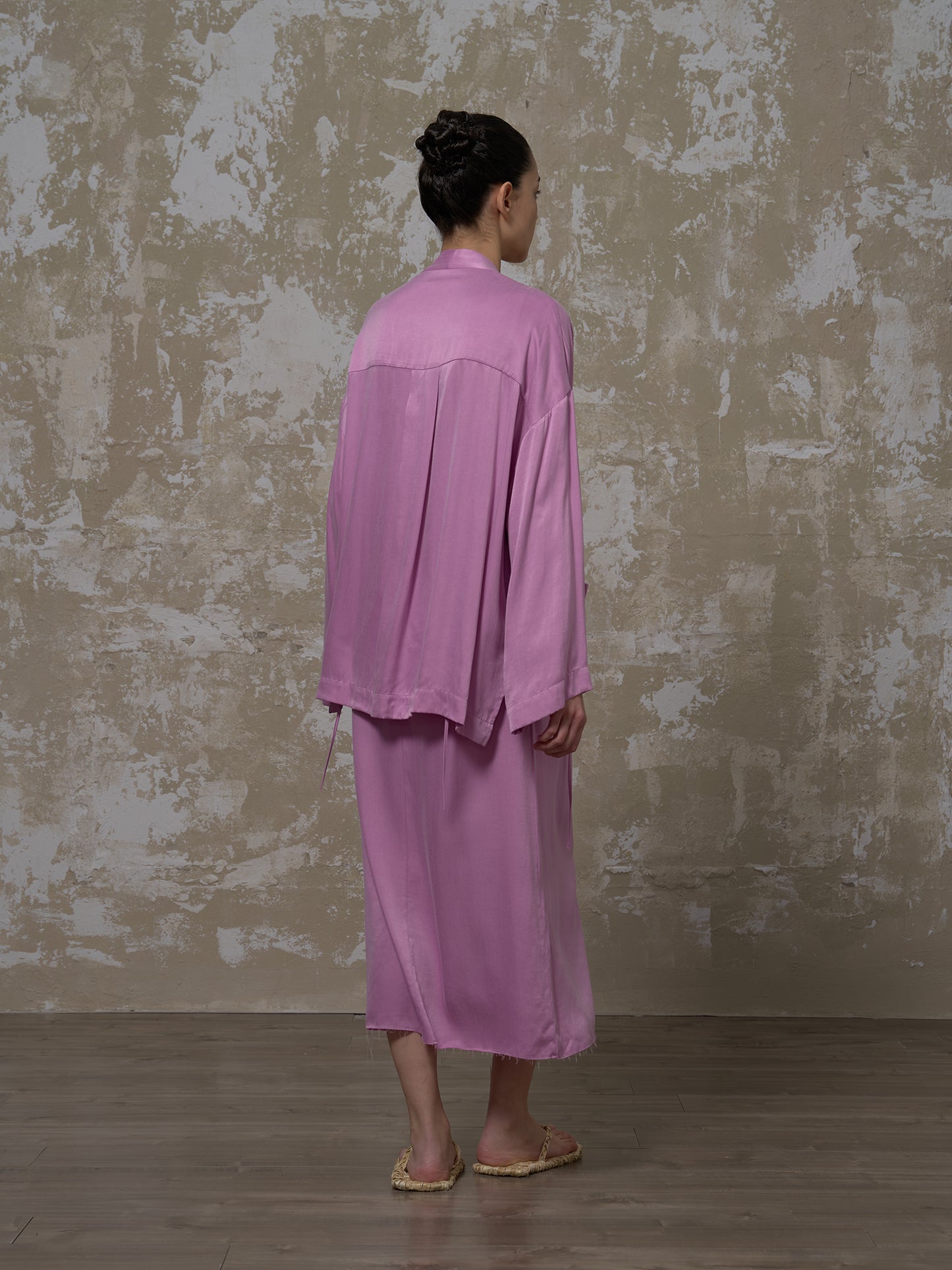 LABELDEL 25SS粉紫铜氨道袍3