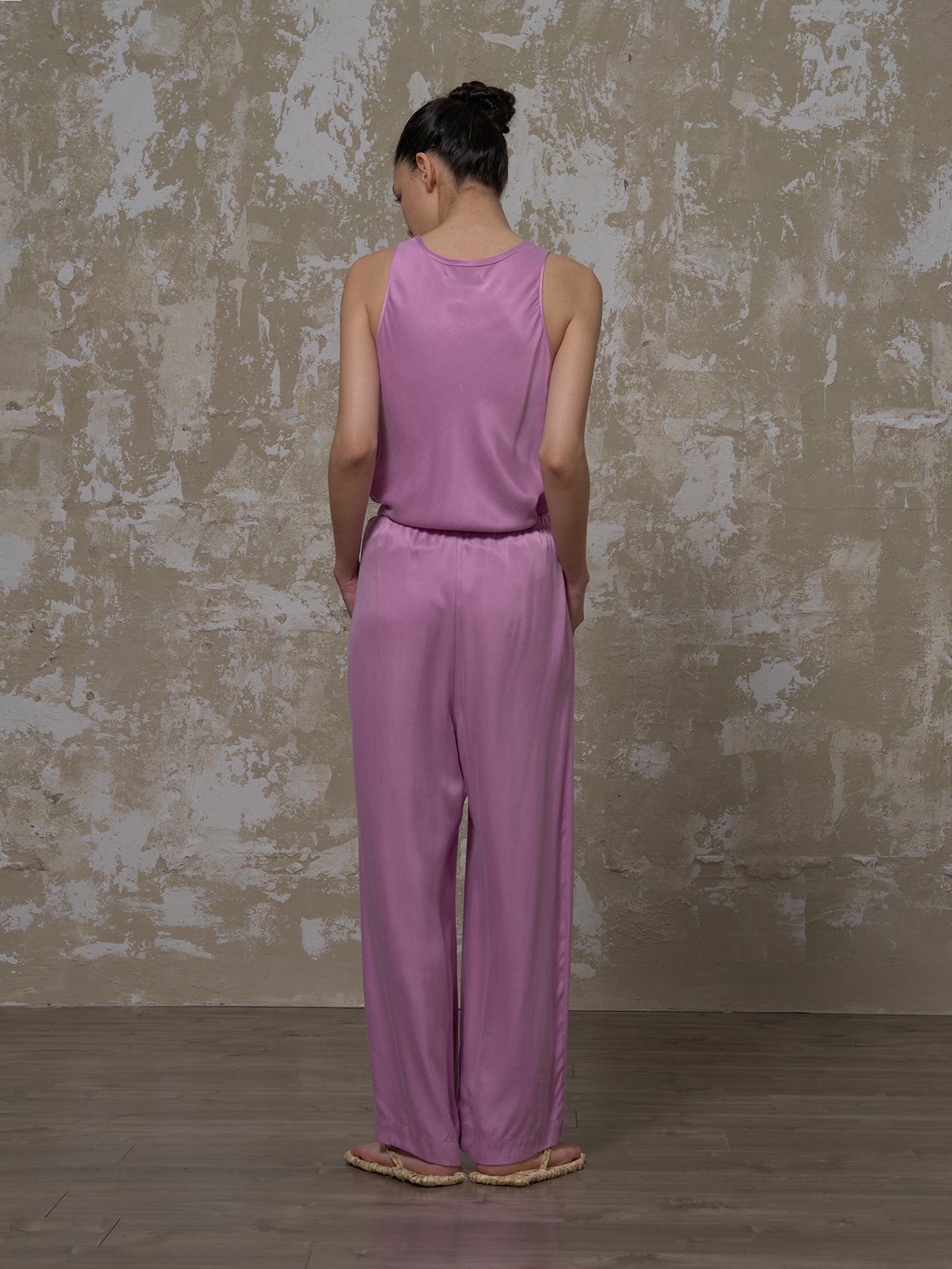 LABELDEL 25SS粉紫铜氨长裤6