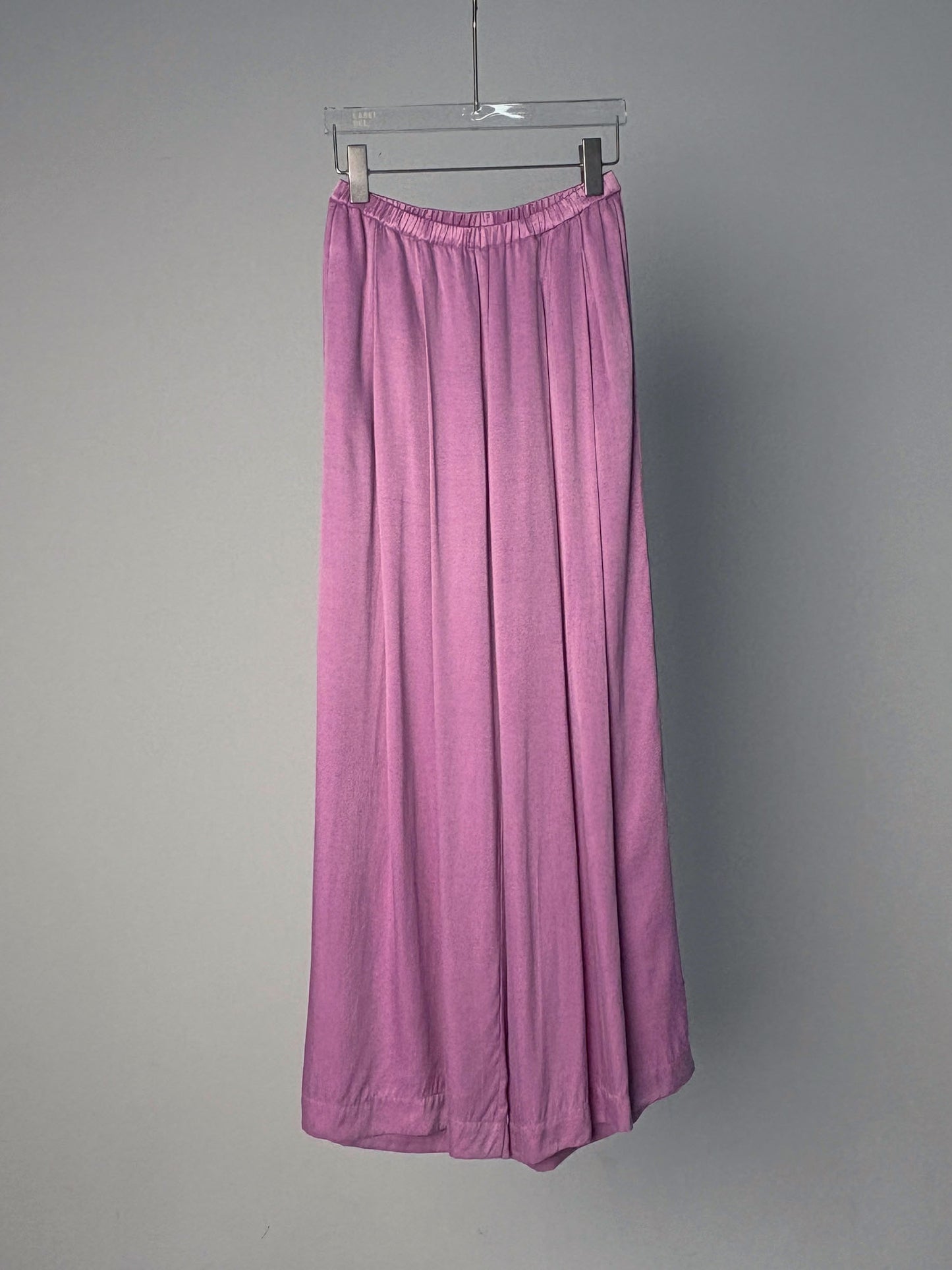 LABELDEL 25SS粉紫铜氨长裤白底图