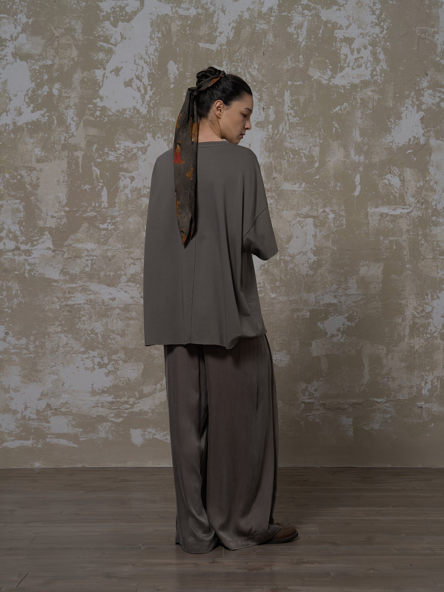 LABELDEL 25SS簪花仕女图印花T恤  仙鹤3