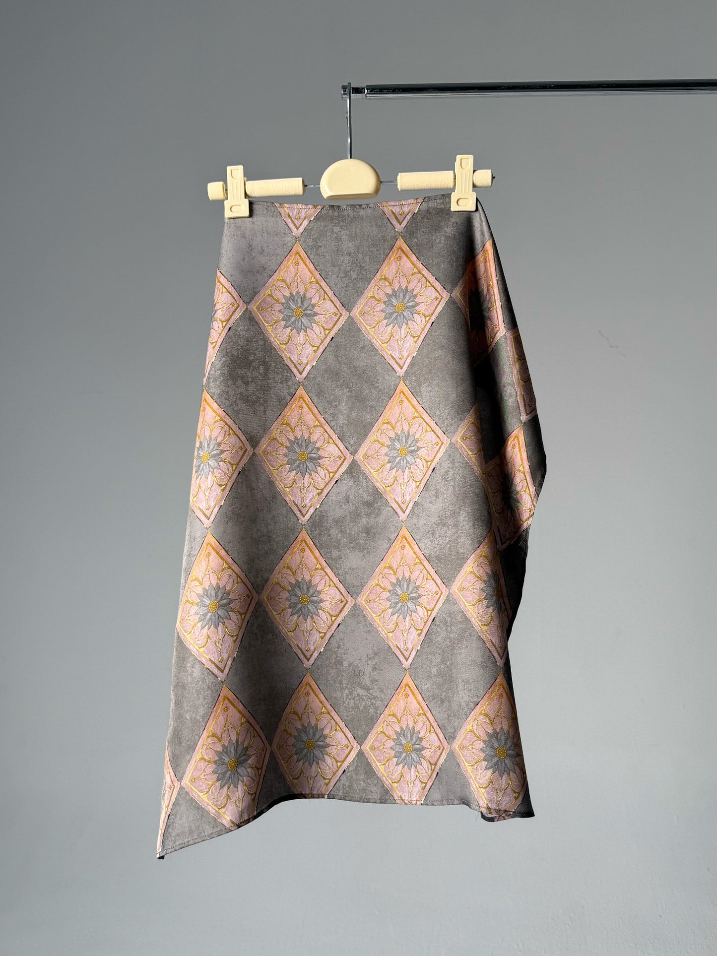 Printed Cupro Square Scarf